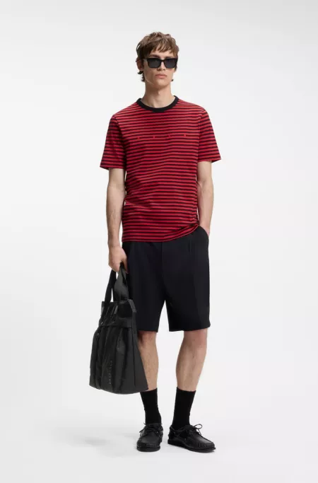 Ripstop tote bag with logo lettering