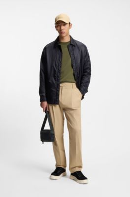 Crossbody-v&auml;ska i ripstop med logga, Svart