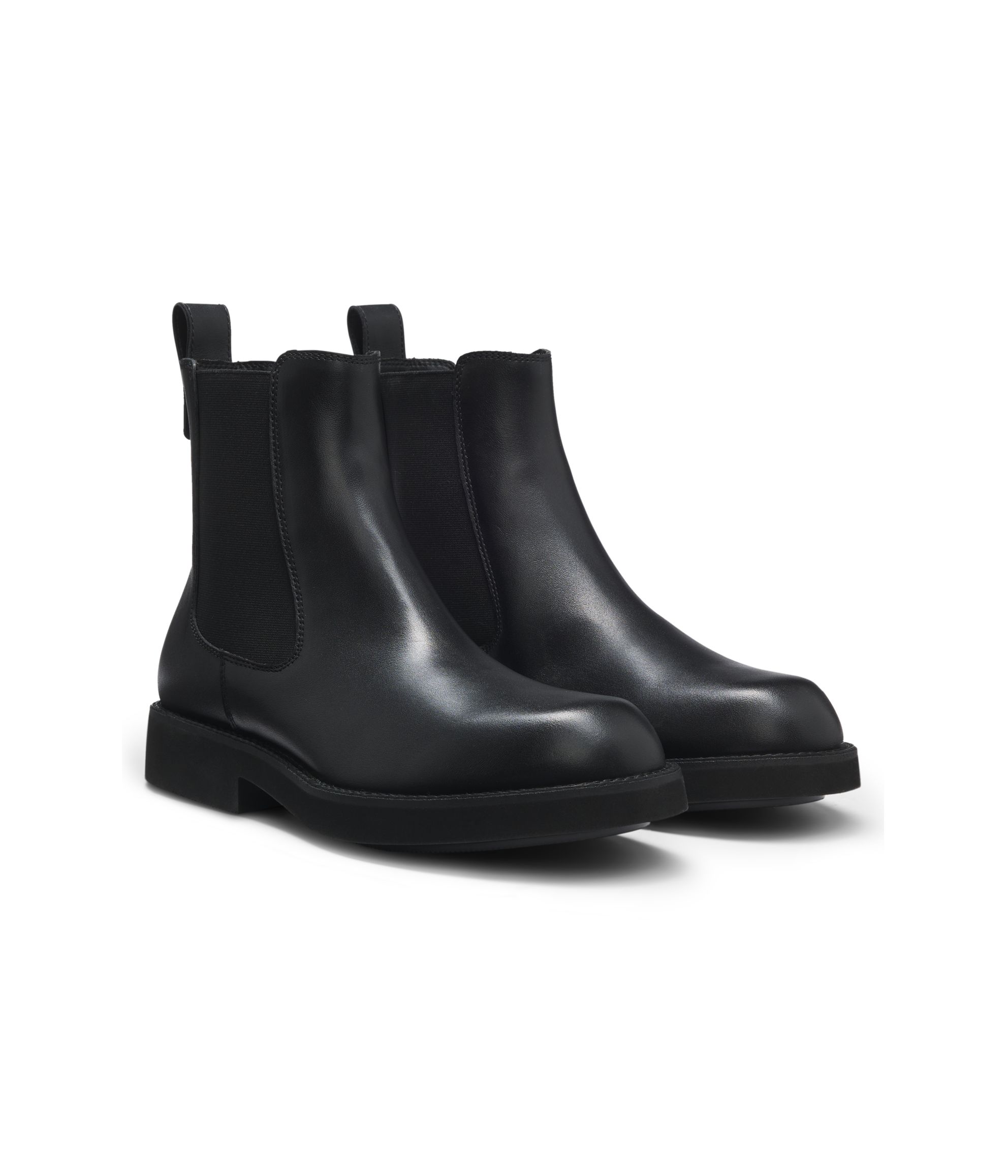 Chelsea Boots aus Leder mit Logo-Zuglasche