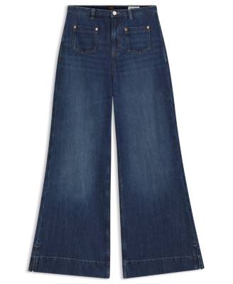 Boss Flared-fit jeans in blue denim dam – bild 4