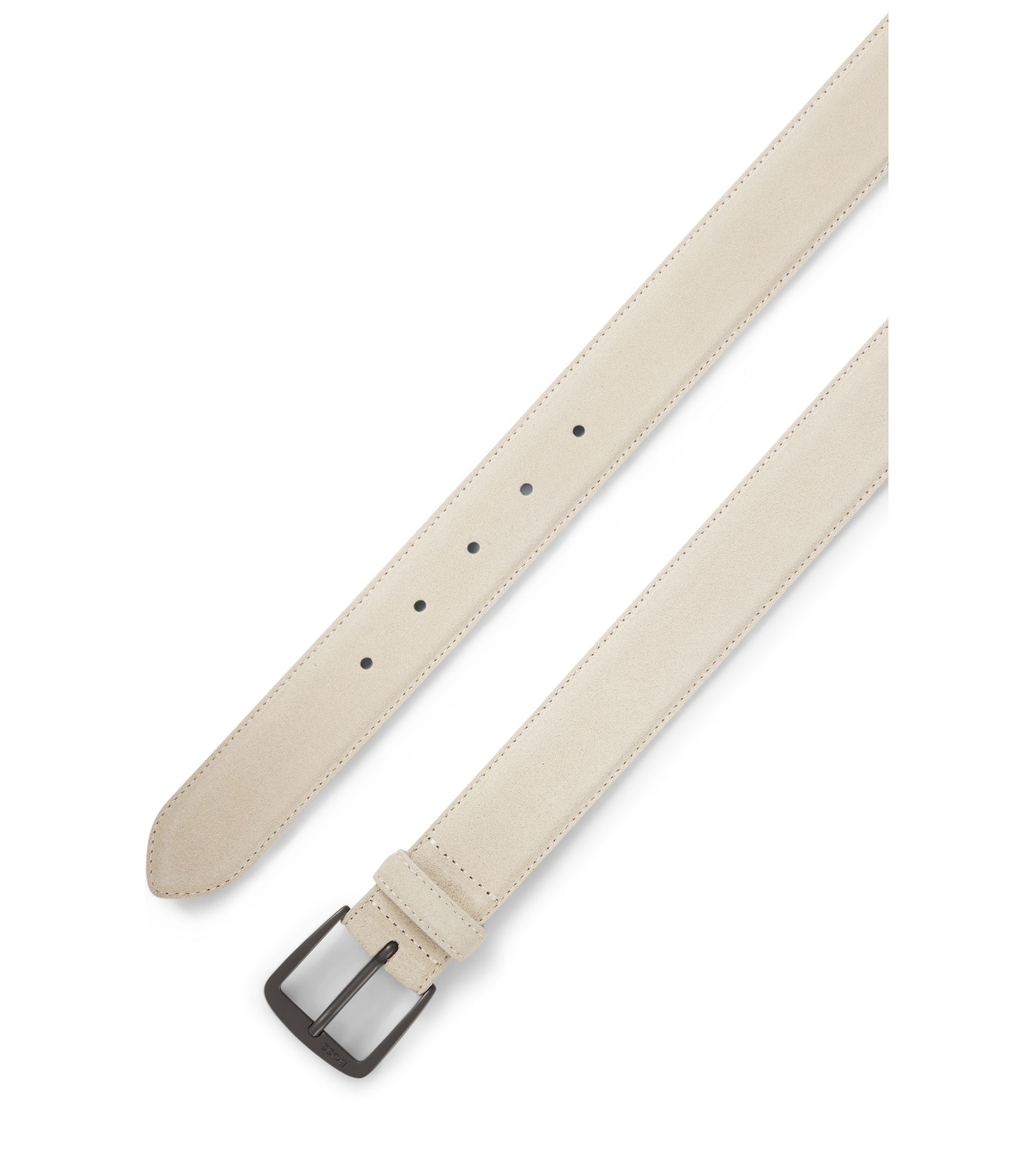 Fashion by Hugo genuine leather white belt Sz 29.5 HUGO BOSS | Belts for Women | Hip or Cinch Belts main image 4