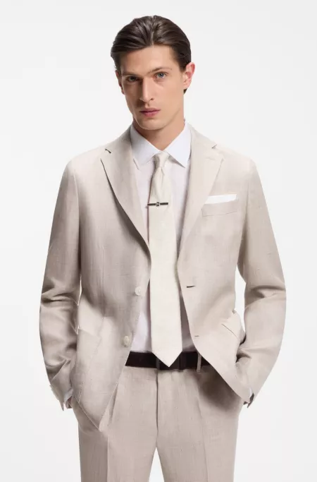 Italian-suede belt with gunmetal buckle