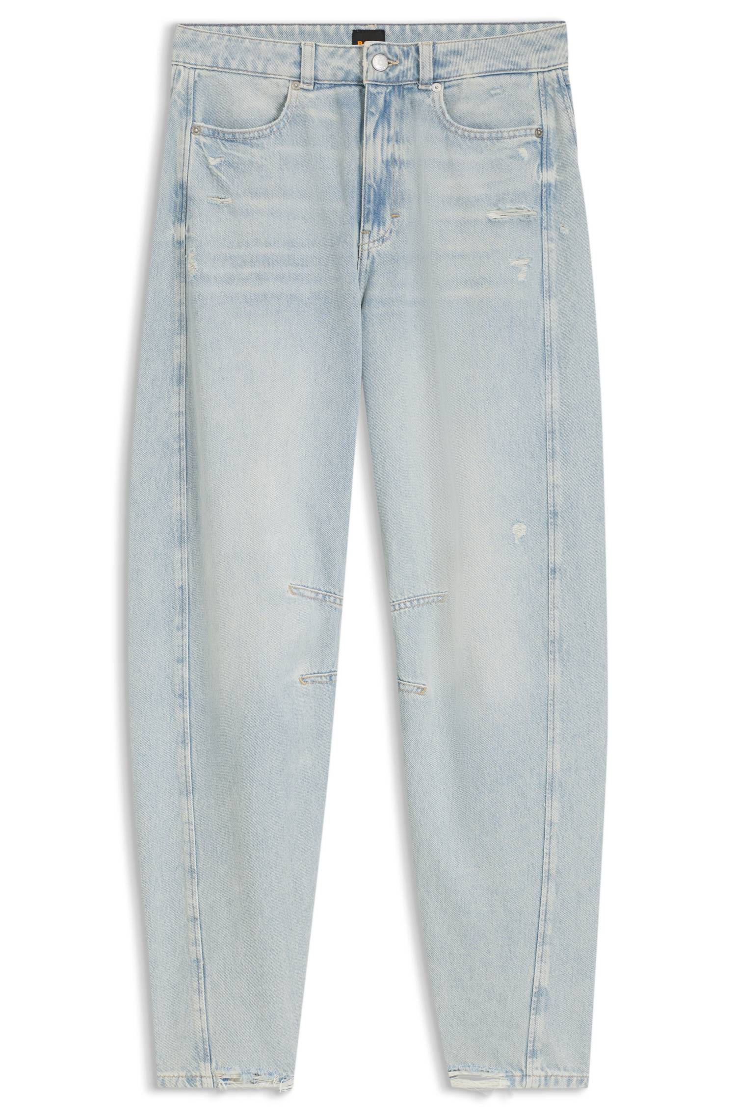 Boss Relaxed-fit jeans with balloon leg dam – bild 4