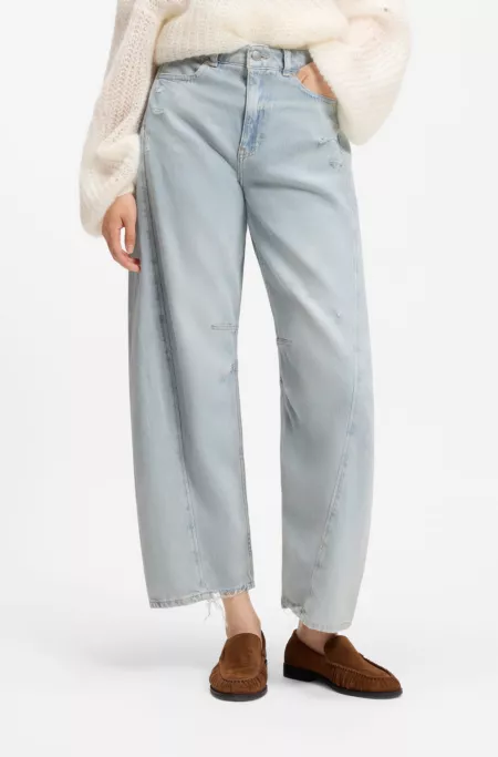 Relaxed-fit jeans with balloon leg