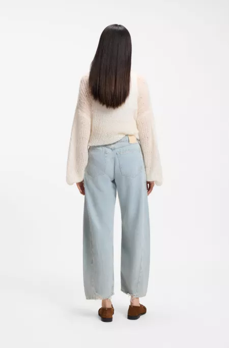 Relaxed-fit jeans with balloon leg