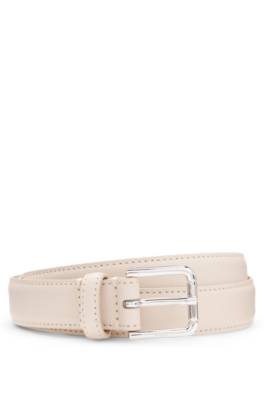 Italian-leather belt with pin buckle 1