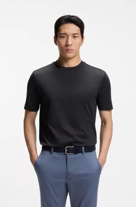 Performance T-shirt in a cotton blend