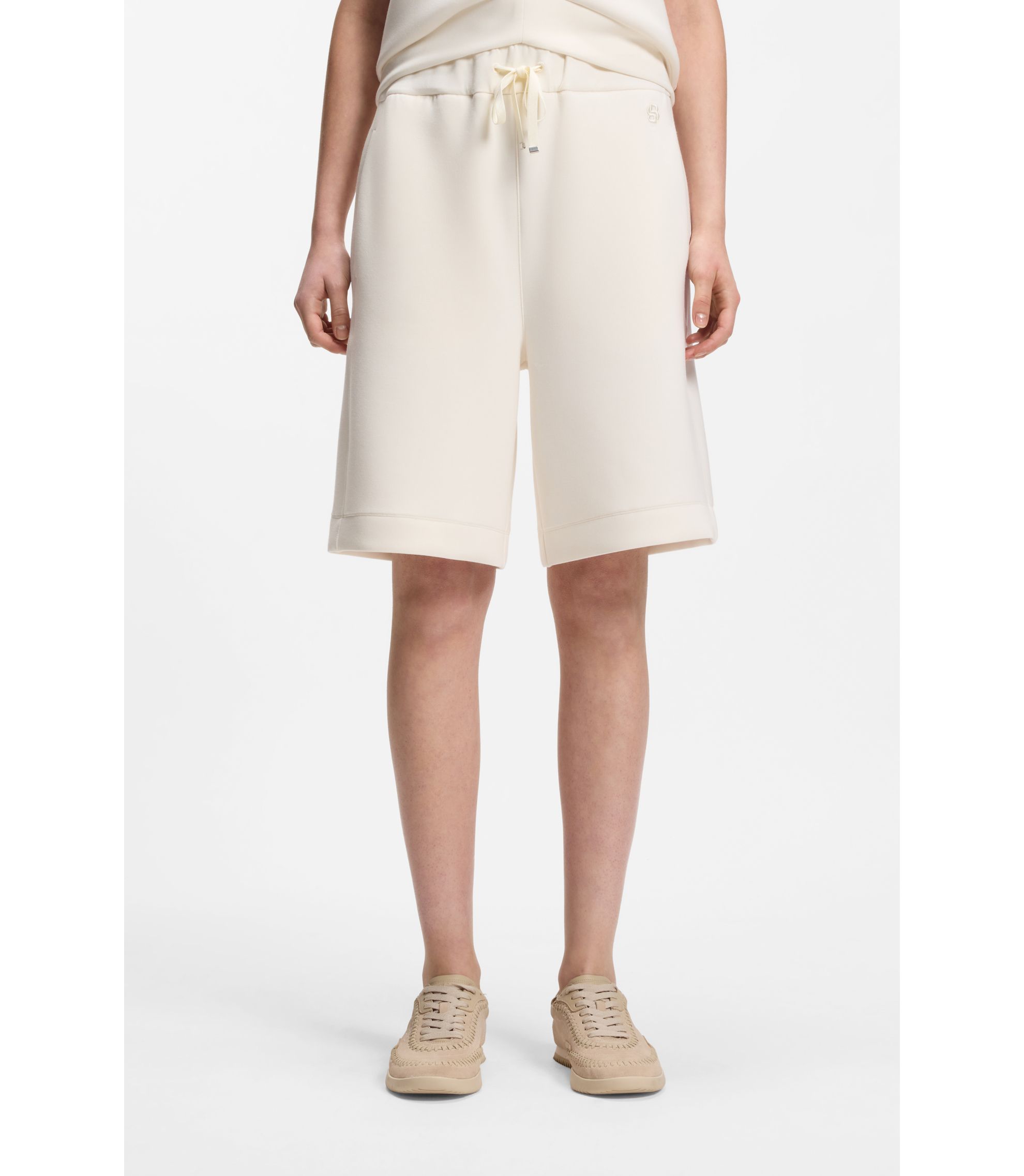 Relaxed-Fit Shorts aus Stretch-Jersey