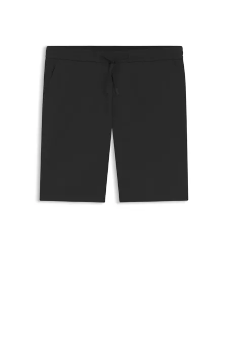 Water-repellent regular-fit shorts in quick-dry twill