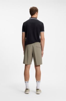 Water-repellent shorts with quick-dry performance, Light Green