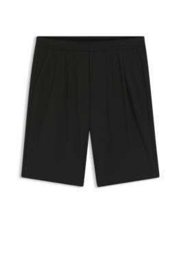 Boss Pleat-front shorts in easy-iron fabric herr – bild 4