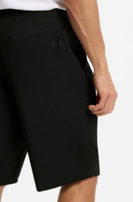 Boss Pleat-front shorts in easy-iron fabric herr – bild 3
