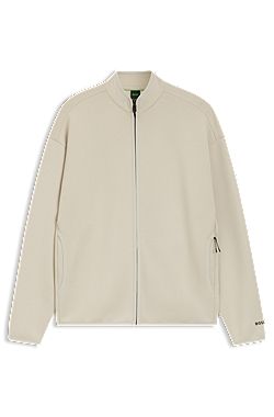 Cotton-blend sweatshirt with reflective graphic