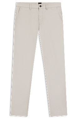 Slim-fit chinos in stretch twill