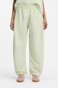 Pantalones de pernera globo con cintura el&aacute;stica, Cal