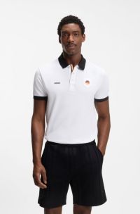 Paddy Poloshirt mit Landesflaggen-Details, Deutschland
