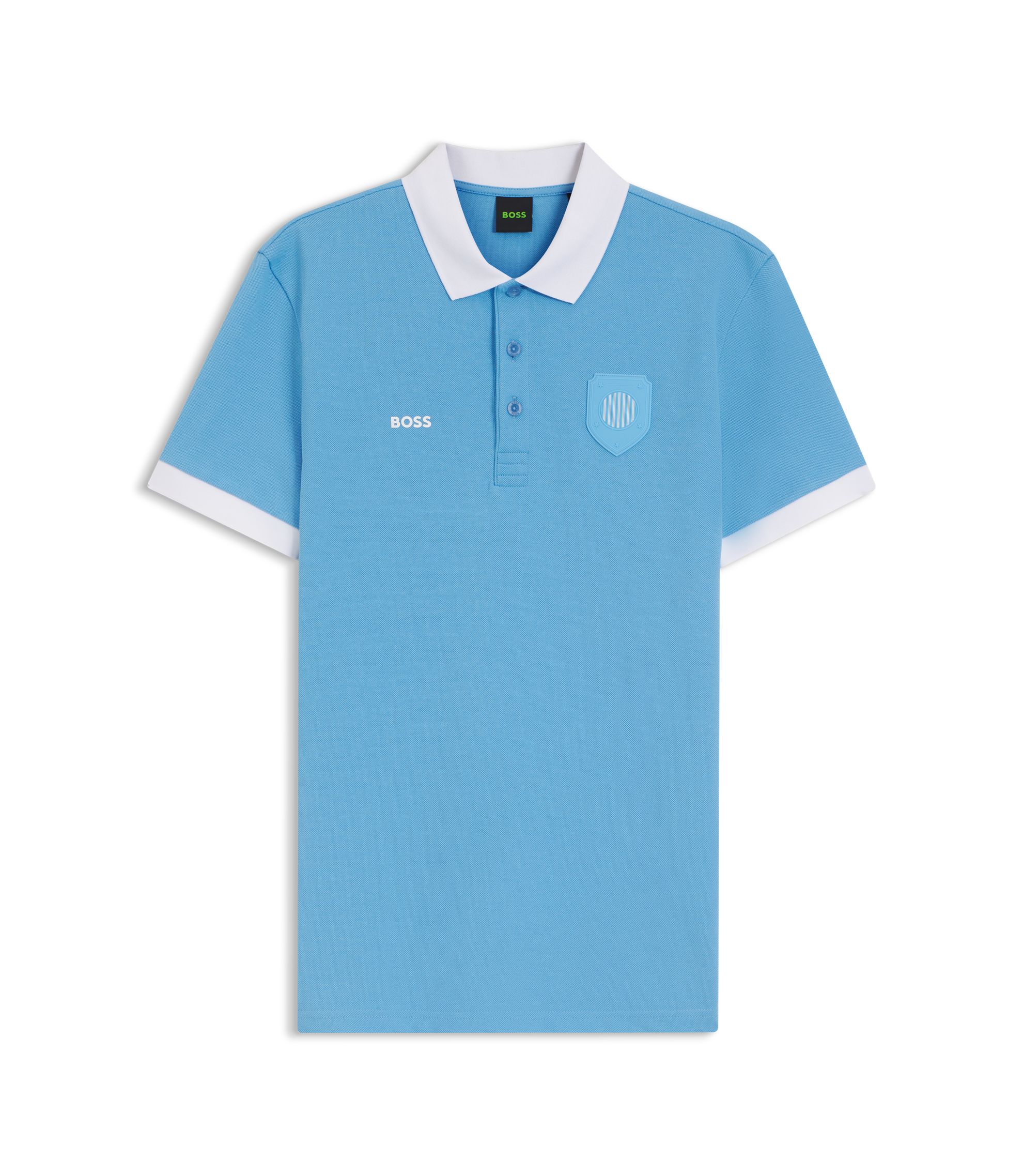 Paddy Poloshirt mit Landesflaggen-Details