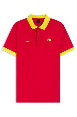 Polo Paddy con detalles de bandera