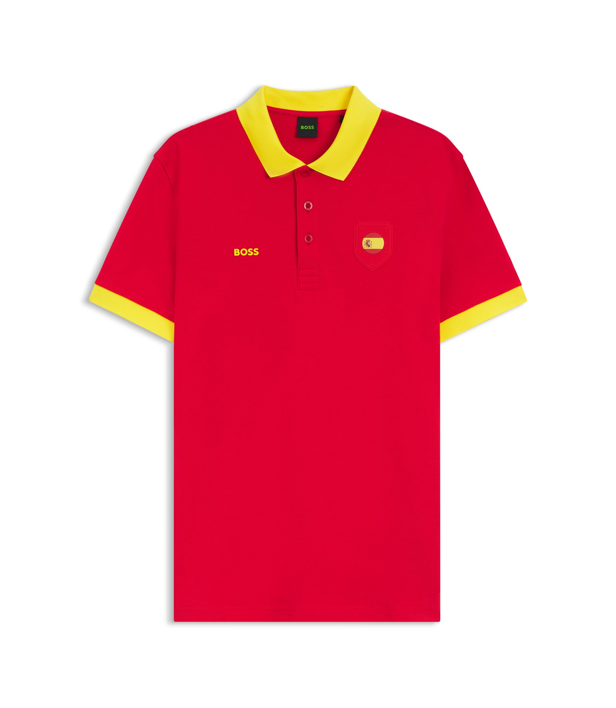 Paddy Poloshirt mit Landesflaggen-Details