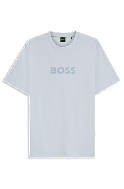 T-shirt en jersey de coton avec logo d'inspiration golf