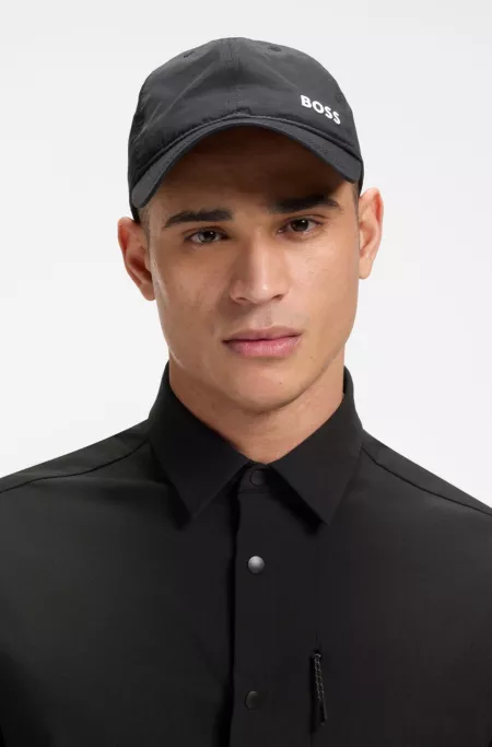 Relaxed-fit overshirt with water-repellent finish