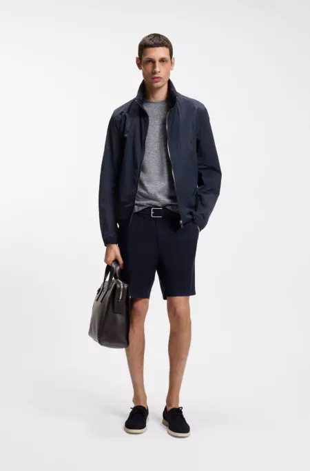 Wasserabweisende Jacke mit Double-B-Monogramm