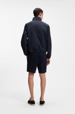Boss Water-repellent jacket with Double B monogram bomberjackor herr – bild 2