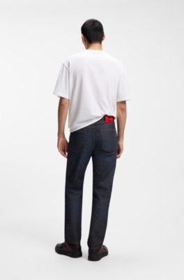 Hugo x RB regular-fit jeans in blue denim herr – bild 2