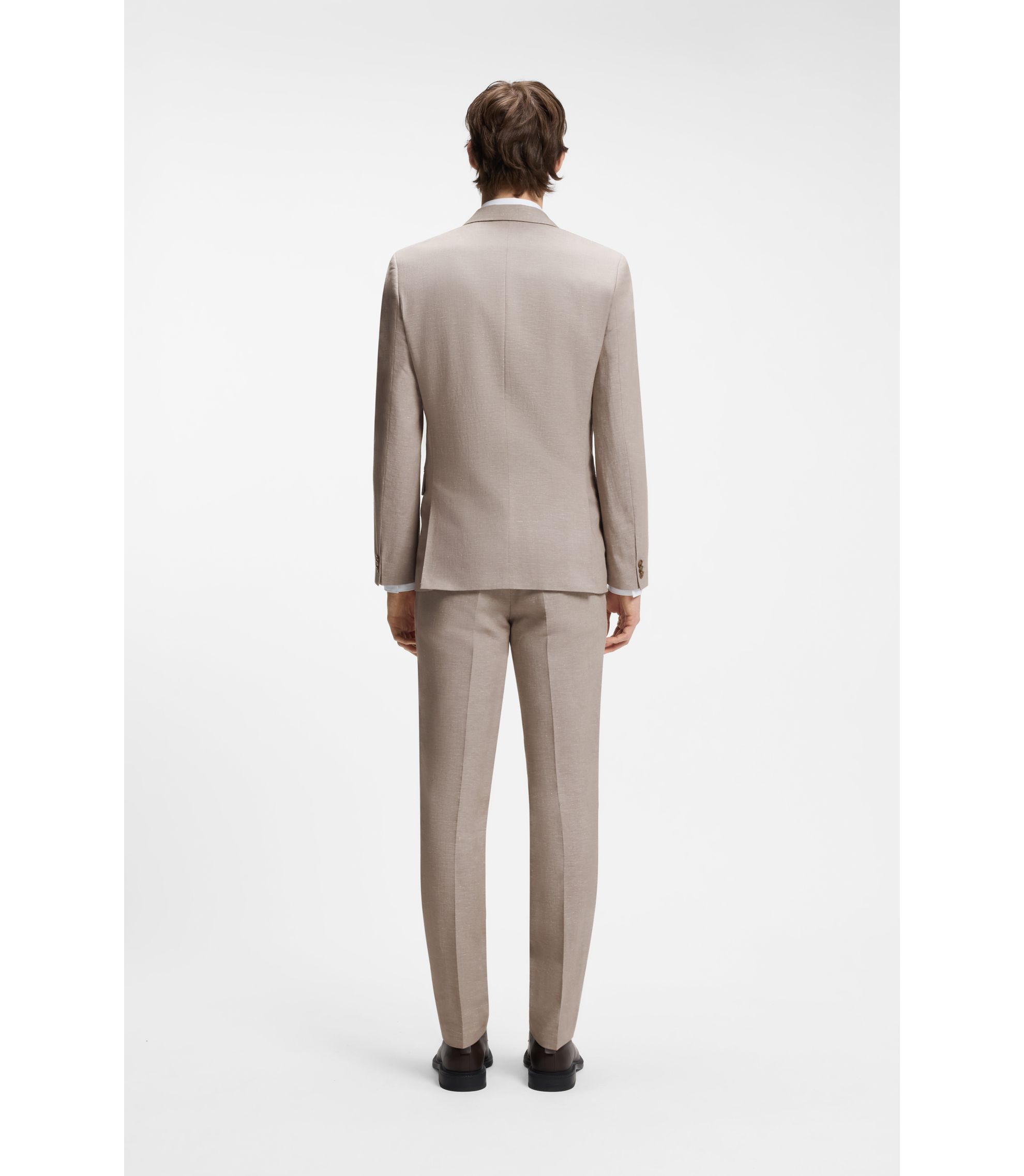 スリーピース スーツ | ブラウン | HUGO BOSS