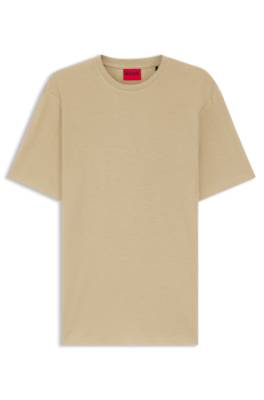 Hugo Slim-fit T-shirt in slub interlock herr – bild 4