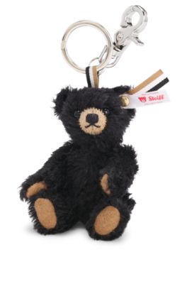 BOSS x Steiff XP-edition teddy bear bag charm, Black