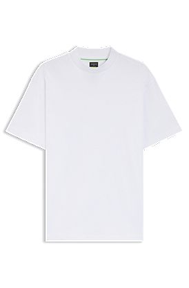 Porsche x BOSS relaxed-fit T-shirt with logo collar