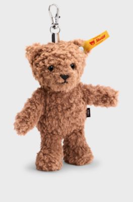BOSS x Steiff Bellamy teddy bear keychain, Beige