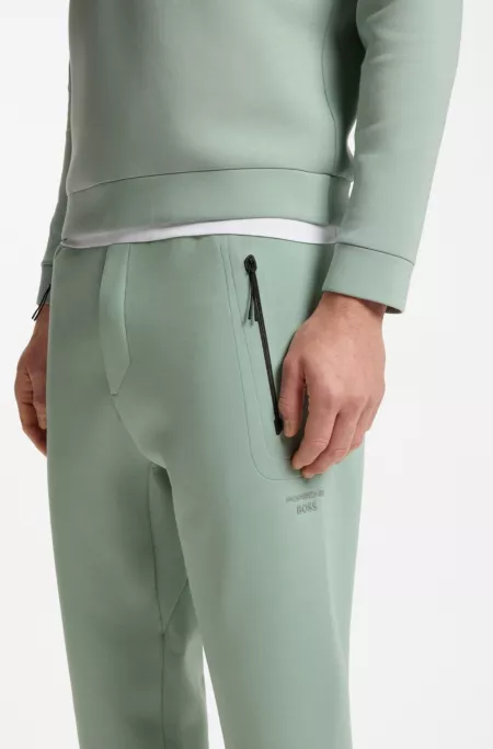 Porsche x BOSS tracksuit bottoms with tonal reflective branding