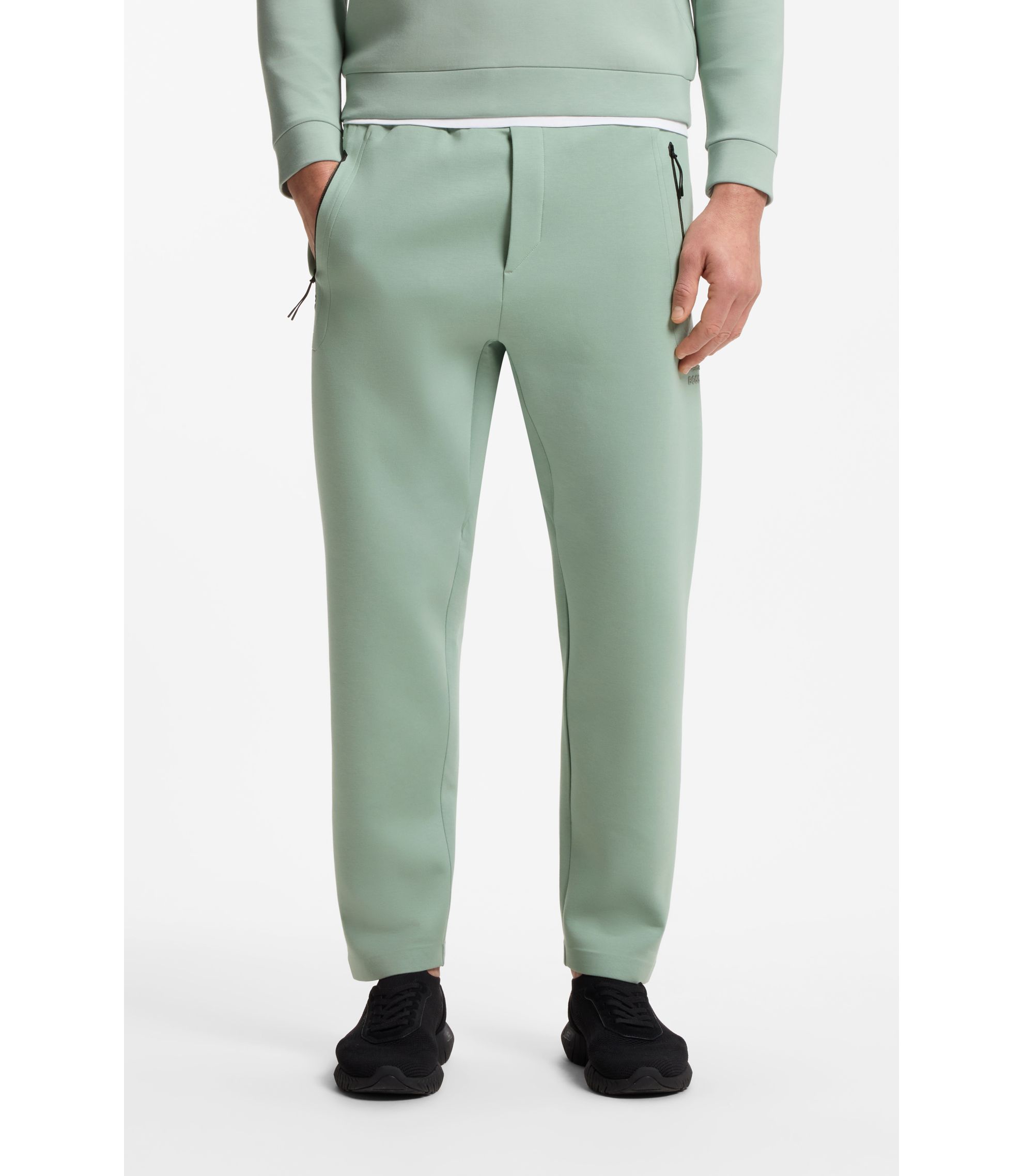 Porsche x BOSS Jogginghose mit Ton-in-Ton reflektierendem Branding