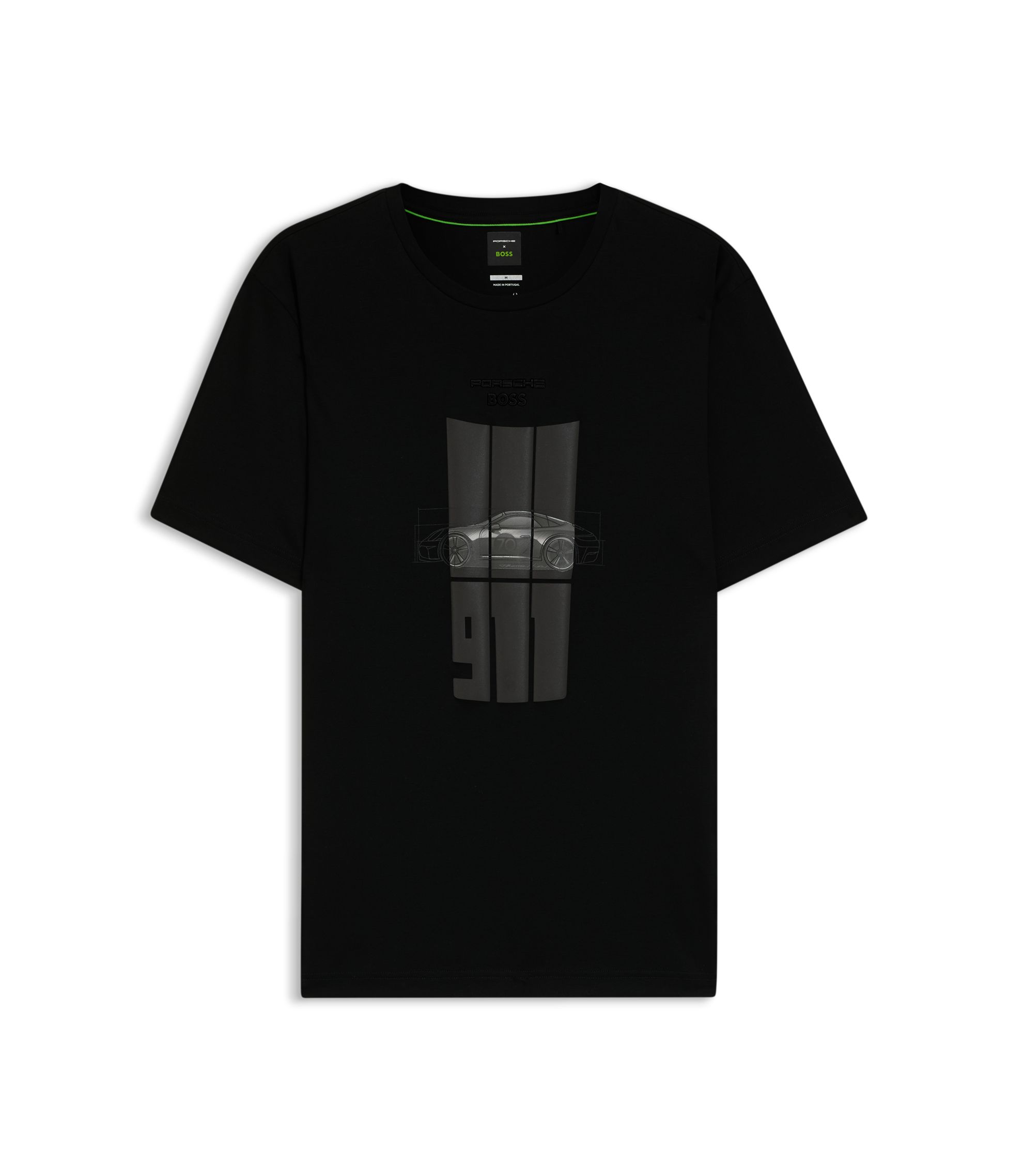 BOSS - Porsche x BOSS シルケットコットン Tシャツ リフレクター