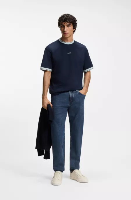 Maine regular-fit jeans in blue comfort-stretch denim