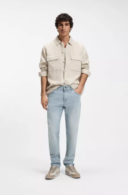 Maine regular-fit jeans in blue comfort-stretch denim