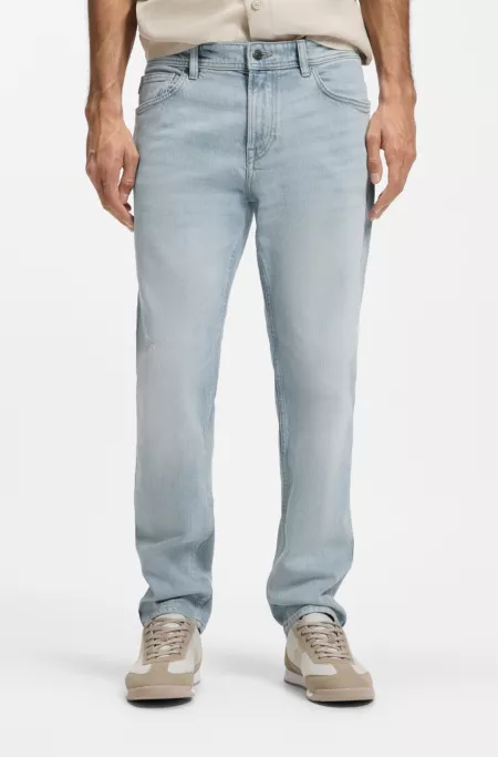 Maine regular-fit jeans in blue comfort-stretch denim