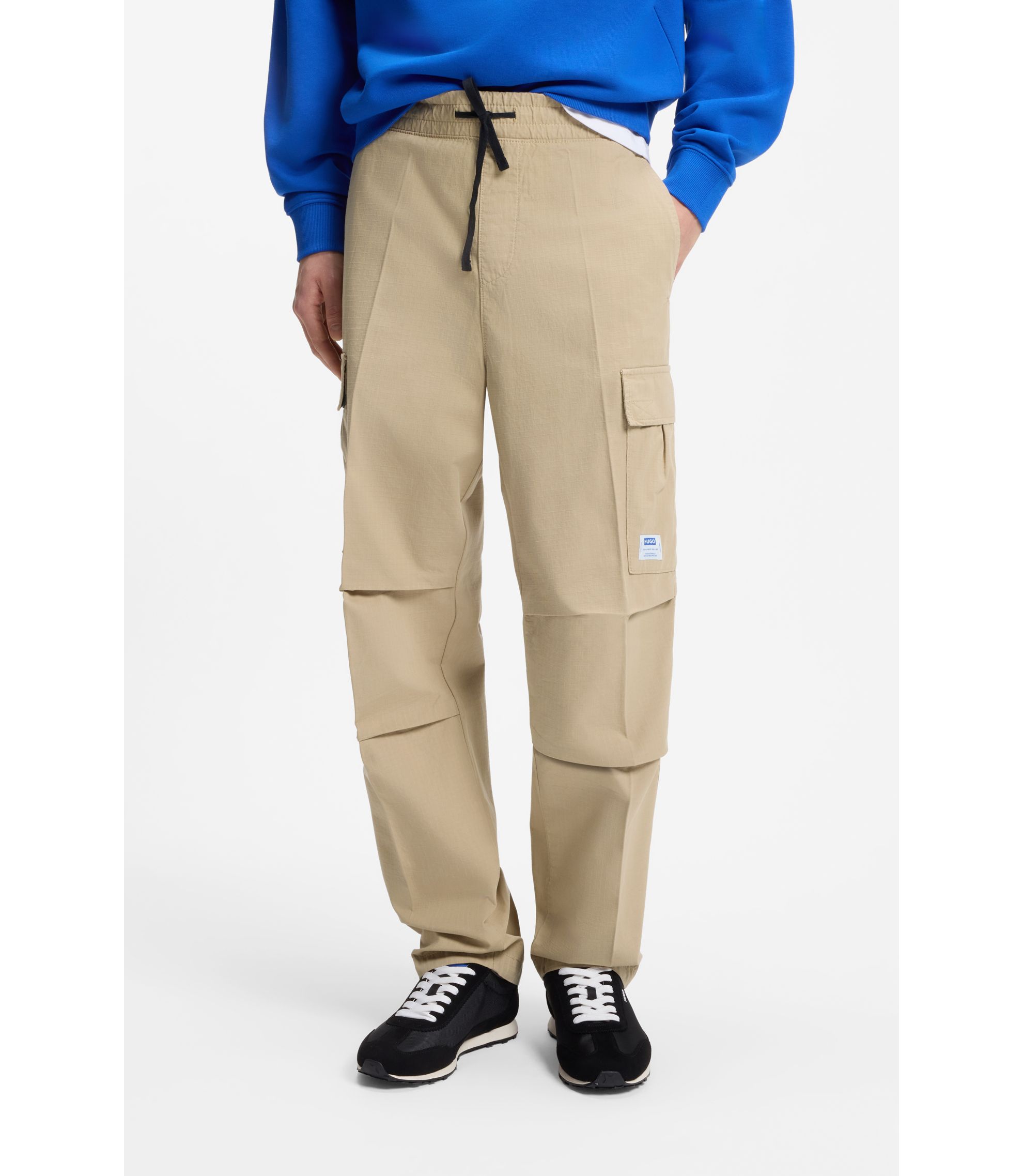 Relaxed-Fit Cargo-Hose aus Baumwoll-Ripstop