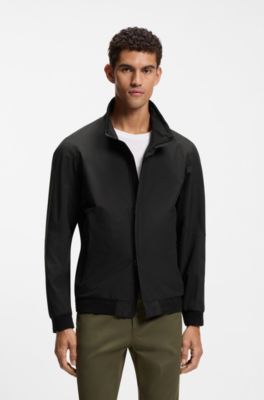 Veste en softshell d&eacute;perlante Porsche x BOSS, Noir