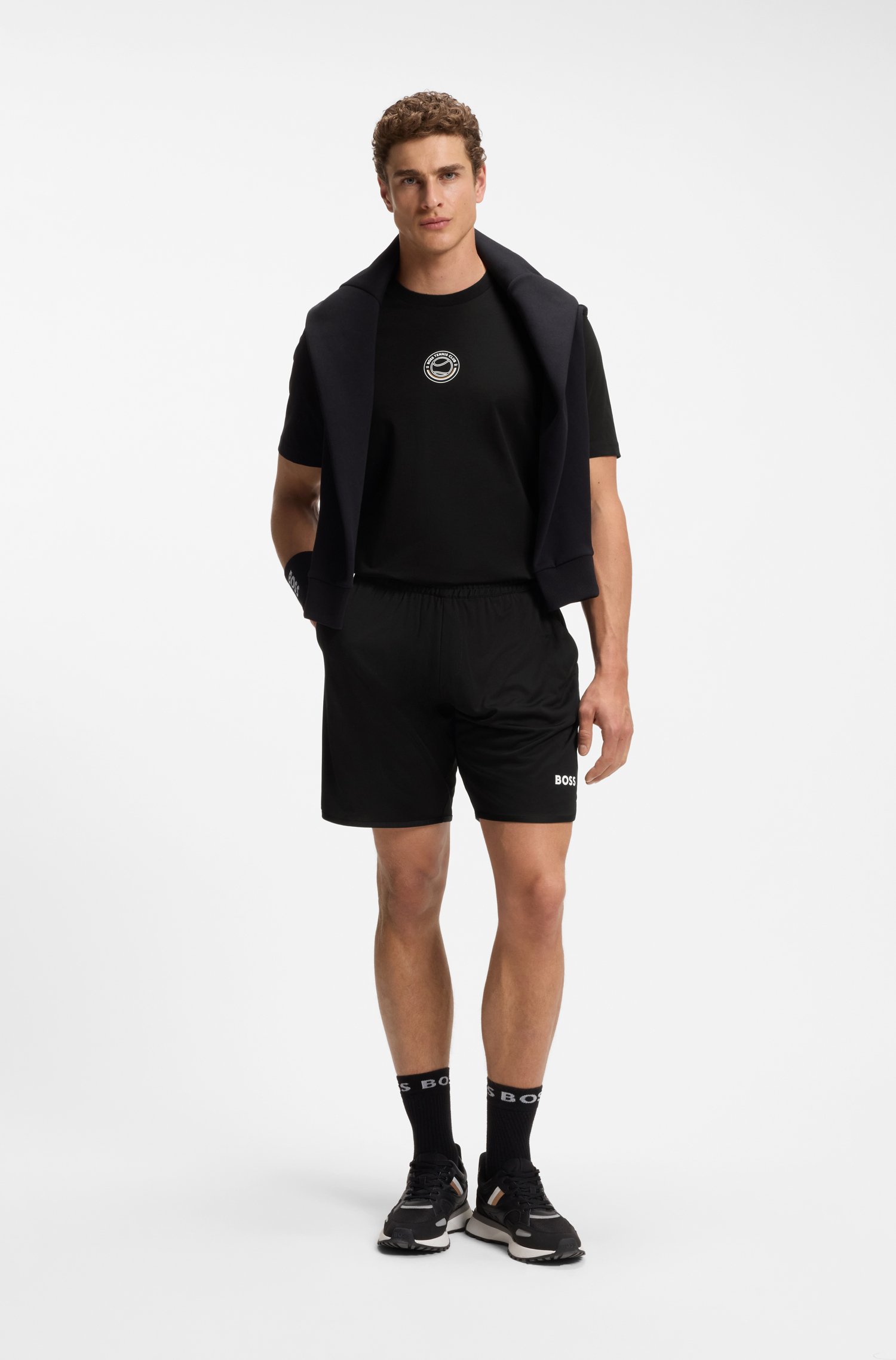 Boss Open T-shirt herr – bild 3