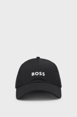 Perforated cap with gloss logo, Black