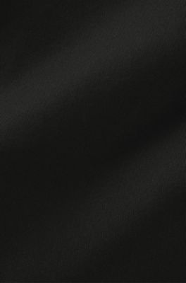 Porsche x BOSS tapered-fit trousers in stretch denim, Black
