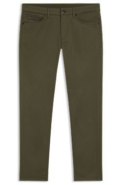 Porsche x BOSS tapered-fit trousers in stretch denim