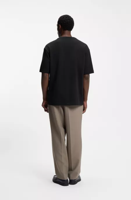 Relaxed-fit cotton-blend T-shirt