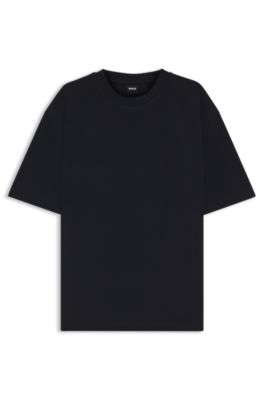 Relaxed-fit cotton-blend T-shirt , Dark Blue