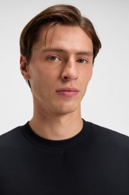 Relaxed-fit cotton-blend T-shirt , Dark Blue