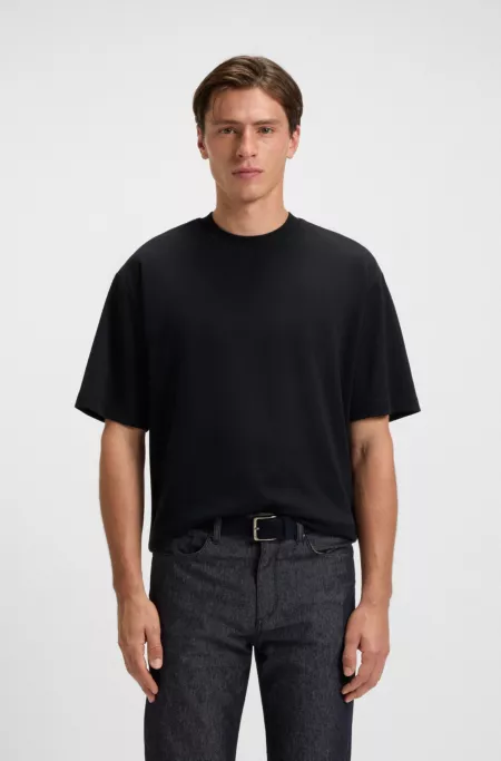 Modern-fit cotton-blend T-shirt