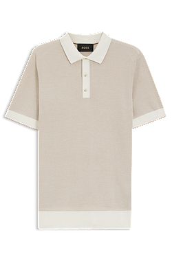 Polotrui van zijde en katoen